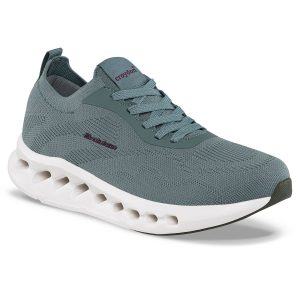 Tenis Running Dylez Gris Croydon para Mujer