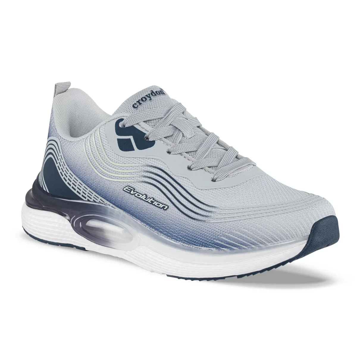 Tenis Running Flutt Gris Croydon Para Mujer