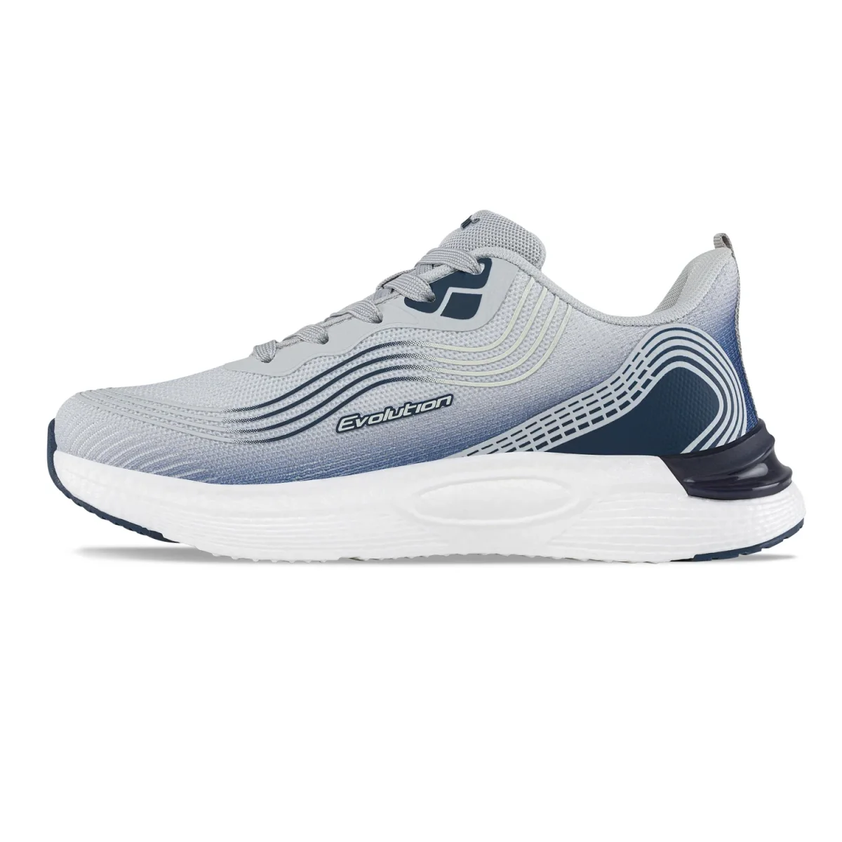 Tenis Running Flutt Gris Croydon Para Mujer - Imagen 5