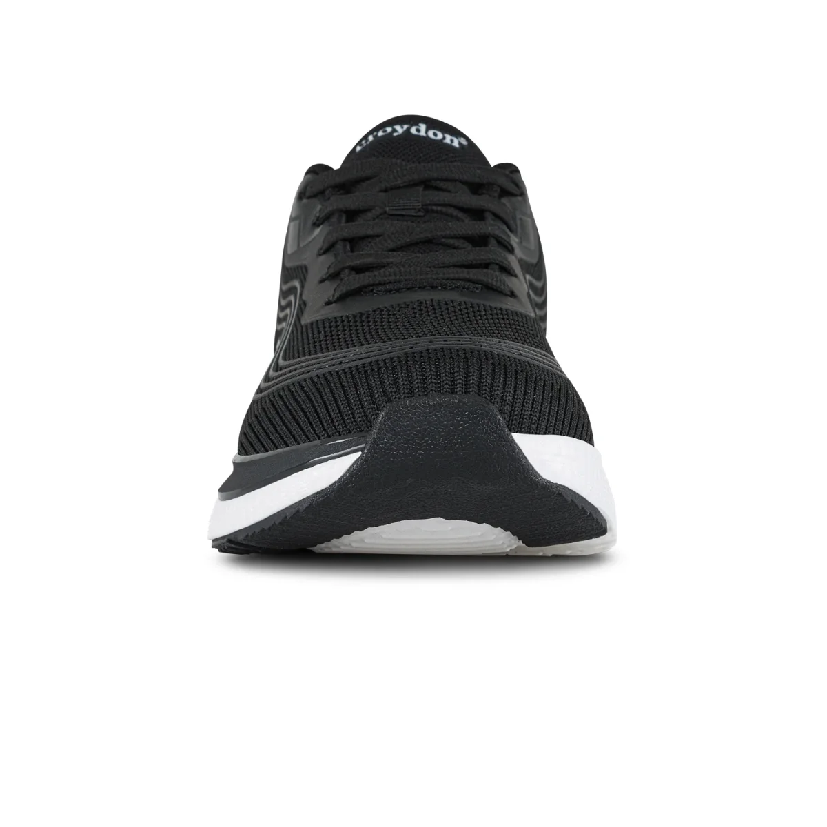Tenis Running Flutt Negro Croydon Para Mujer - Imagen 4