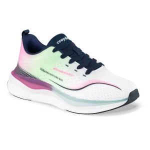 Tenis Running Glynt Blanco-Azul O Croydon Para Mujer