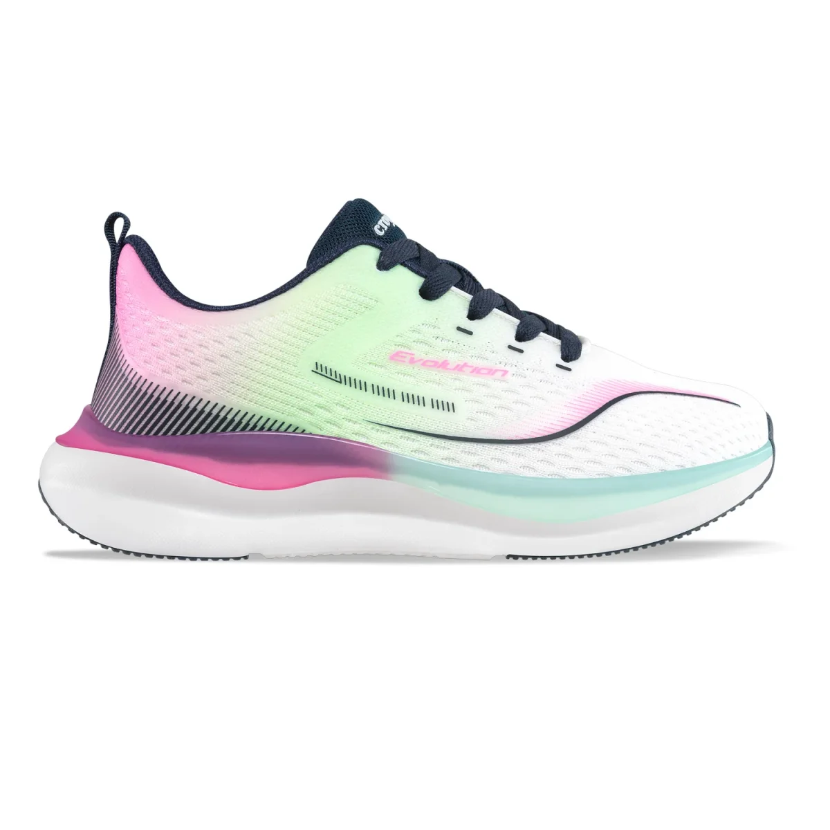 Tenis Running Glynt Blanco-Azul O Croydon Para Mujer - Imagen 3