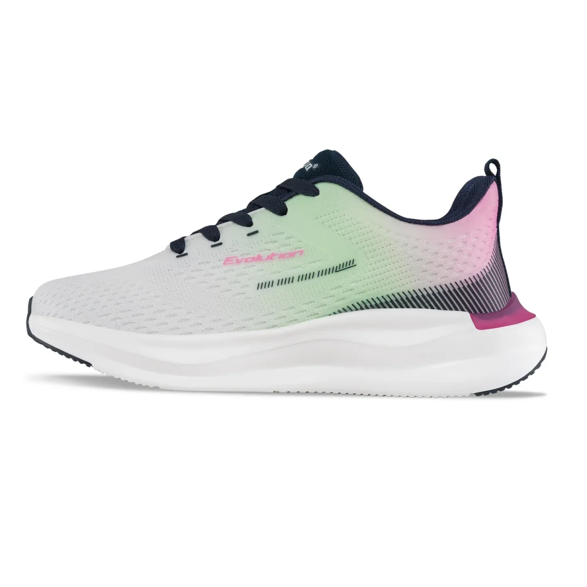 Tenis Running Glynt Blanco-Azul O Croydon Para Mujer - Imagen 5