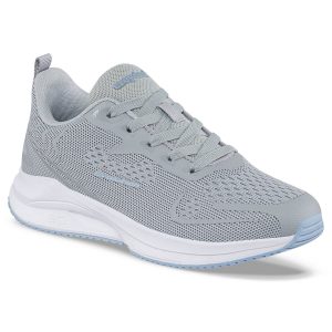 Tenis Running Ringy Gris-Azul Croydon para Mujer