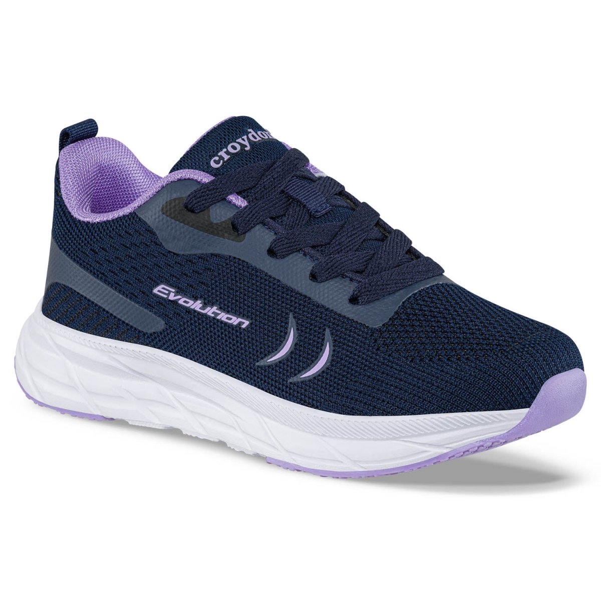 Tenis Running Glinor Azul Osc Croydon para Niña