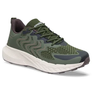 Tenis Running Krox Verde Osc Croydon para Hombre