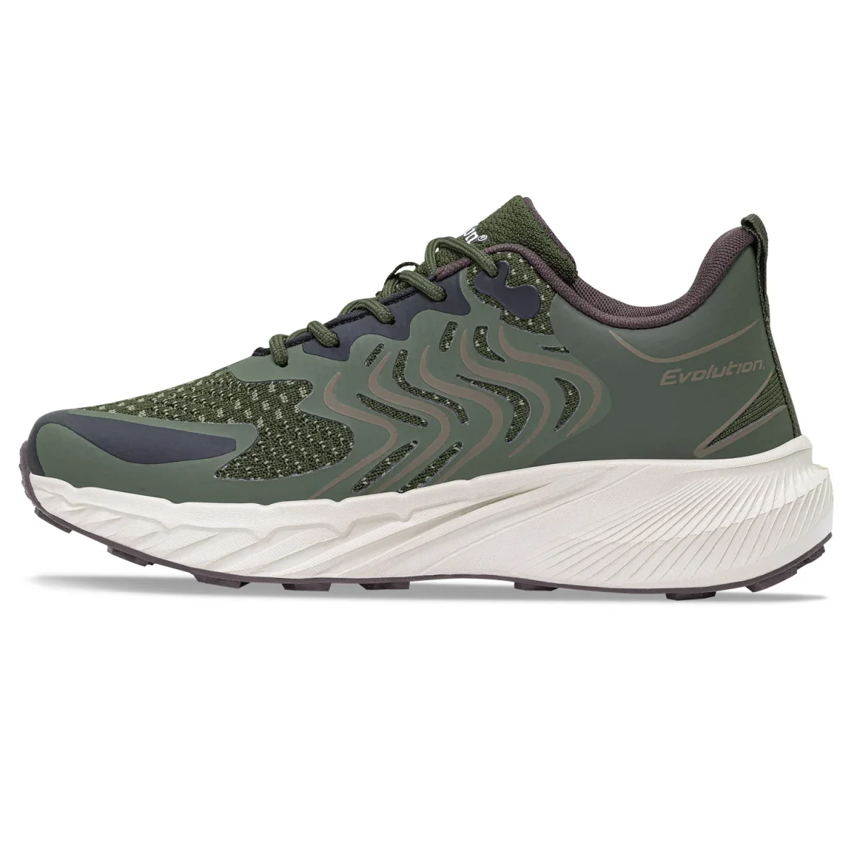 Tenis Running Krox Verde Osc Croydon para Hombre - Imagen 5