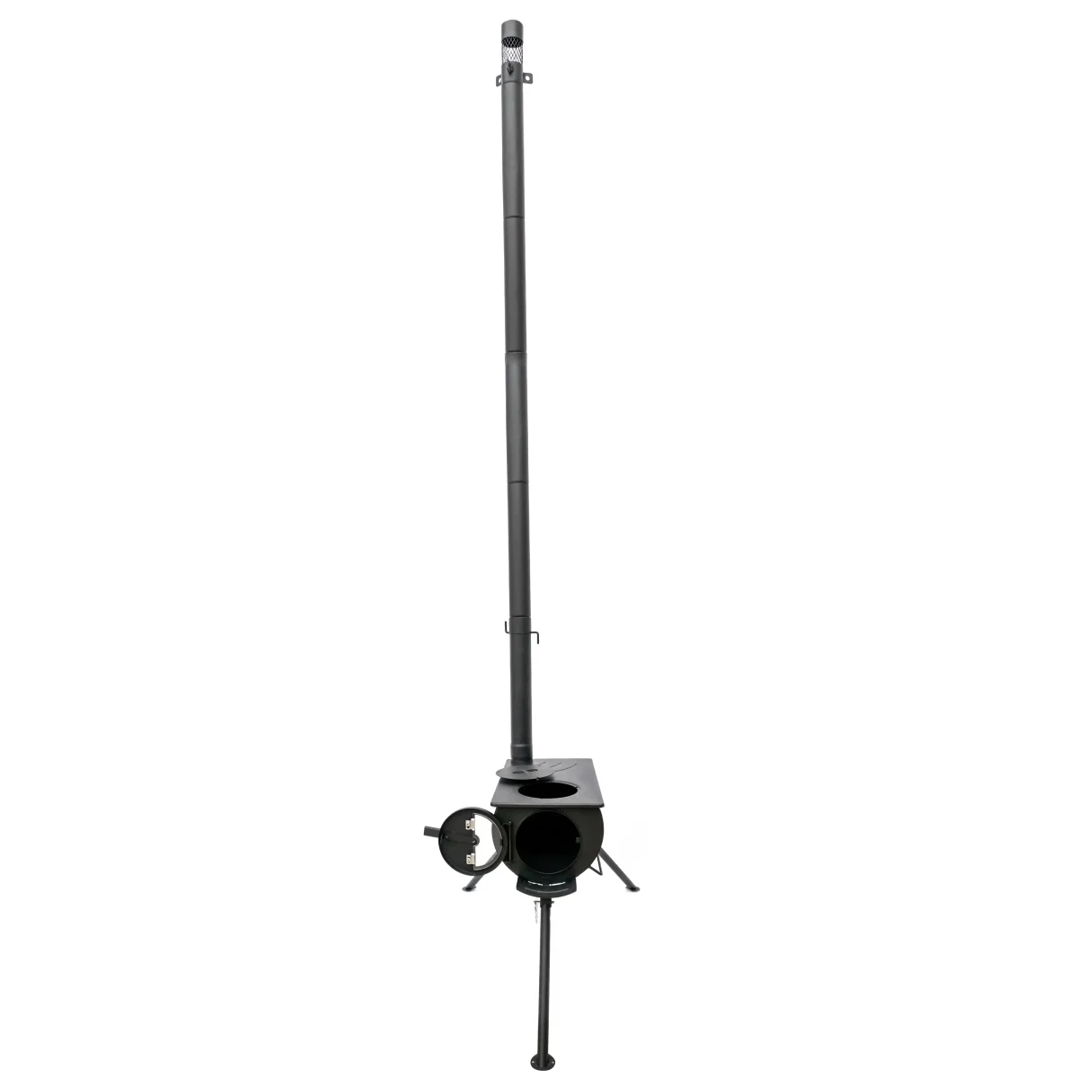 Portable Wood burning Stove with Glass Door - Imagen 6