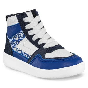 Botines Mostac Alto Inf Azul Los Gomosos para Niño