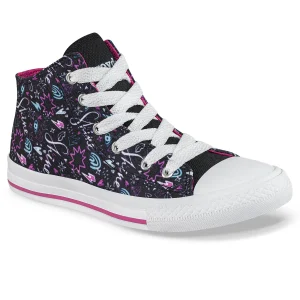 Botines Portia Alto Negro Croydon Para Niña