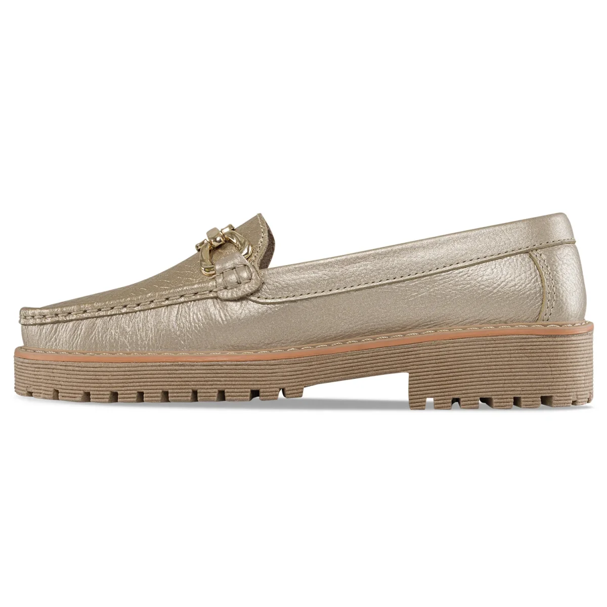 Mocasines Trina Oro Croydon para Mujer - Imagen 5