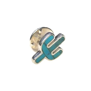 Pin Peyote Bird Mod Joshua Tree Pin Plata 925 Turquesa