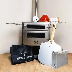 Pizza Oven Plus Wood Burning Stove Bundle