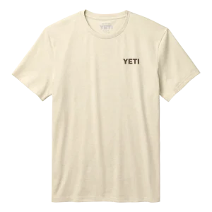 Playera Yeti Mod A Bit Broncy SST Heather Cream