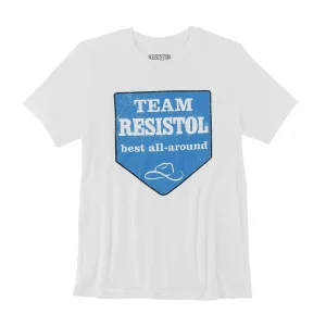 Playera Resistol Team White