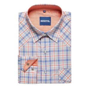 Camisa Resistol Criollo Snap Purple Plaid