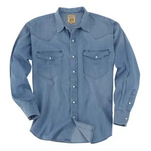 Camisa Resistol Rawlins Light Denim