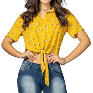 Blusa Aida Amarillo Croydon para Mujer