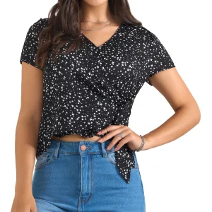 Blusa Aurora Negro Croydon para Mujer