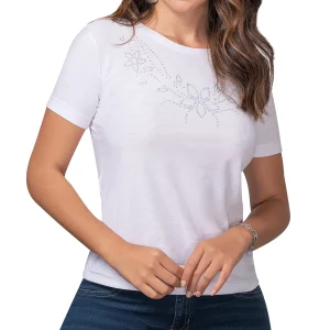 Blusa Amelya Blanco Croydon para Mujer