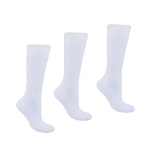 Medias Aeróbicas Blanco Croydon para Mujer