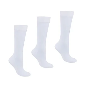 Medias Lisas Blanco Croydon Unisex