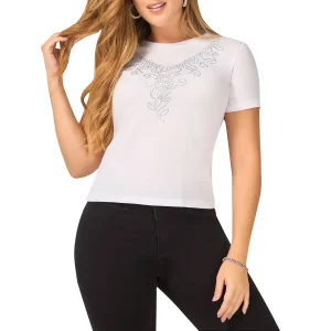Blusa Asia Blanco Croydon para Mujer