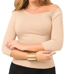 Blusa Catie Beige Croydon para Mujer