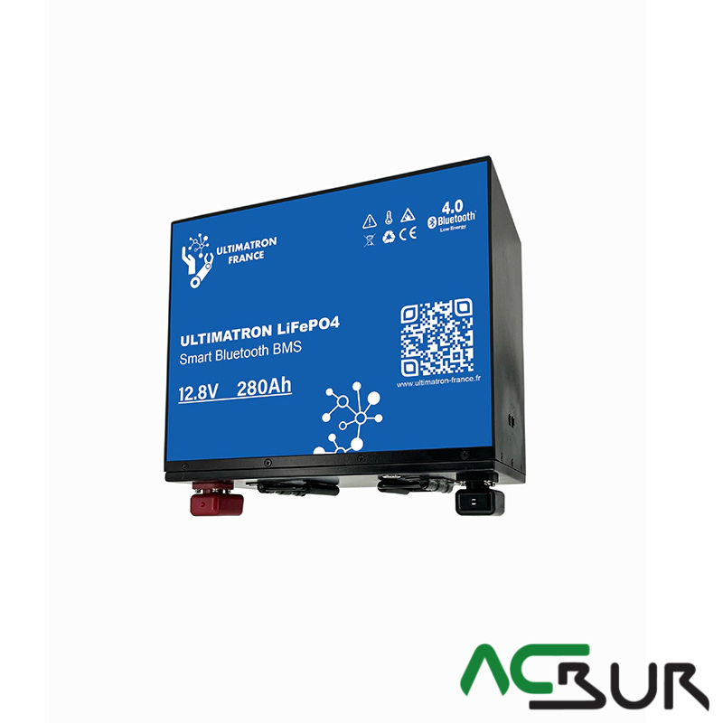 Batería litio 280 AH bajo asiento autocaravana ULTIMATRON Ac-Bur - Imagen 7