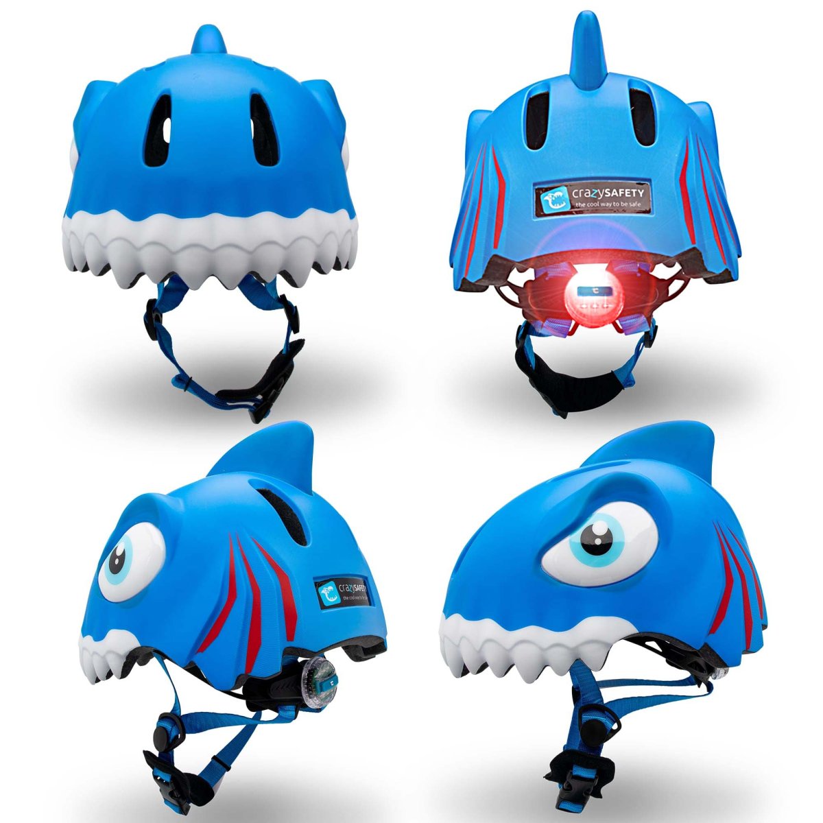 Casco de bicicleta de tiburón - Imagen 3