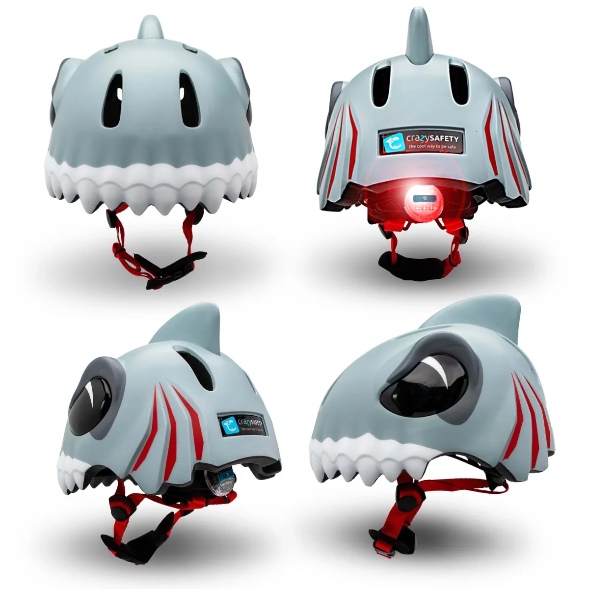 Casco de bicicleta de tiburón - Imagen 5