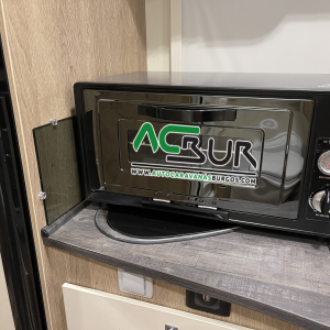 Horno a gas portátil 1100w para caravana y autocaravana