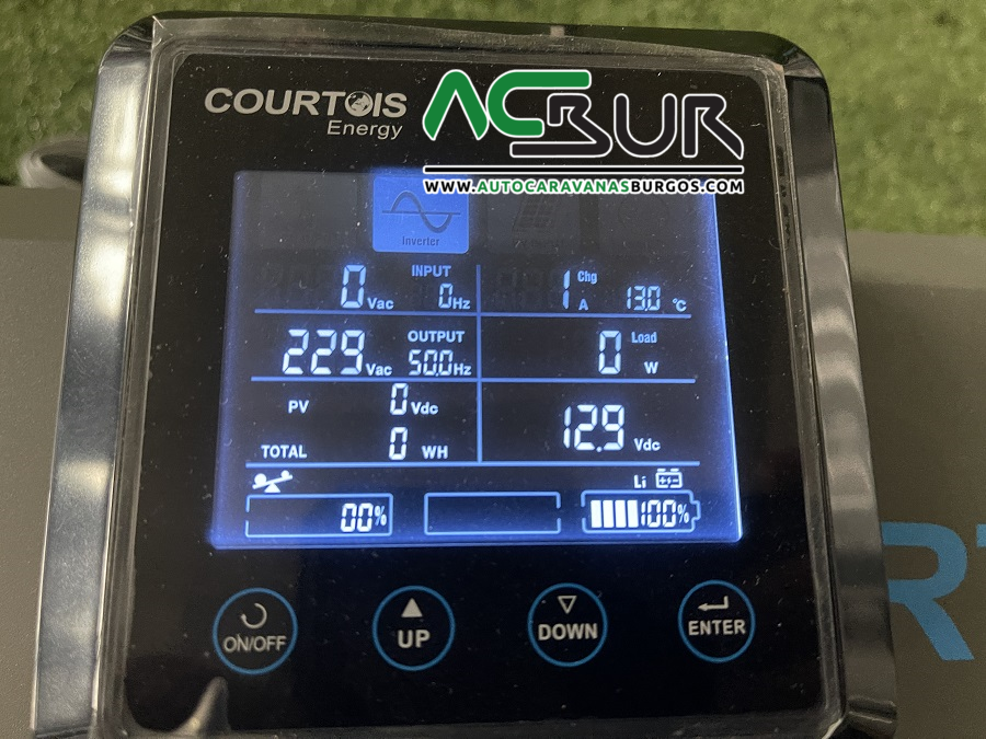 Inversor cargador senoidal de onda Courtois energy 12v -220 v - 3000w - Imagen 4
